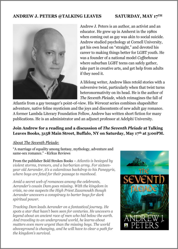 AndrewJPetersatTalkingLeaves