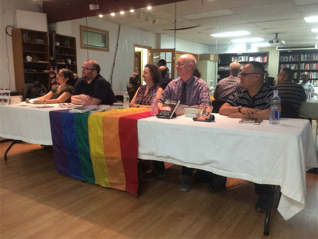 Authors Panel at LGBT Queens Book Night