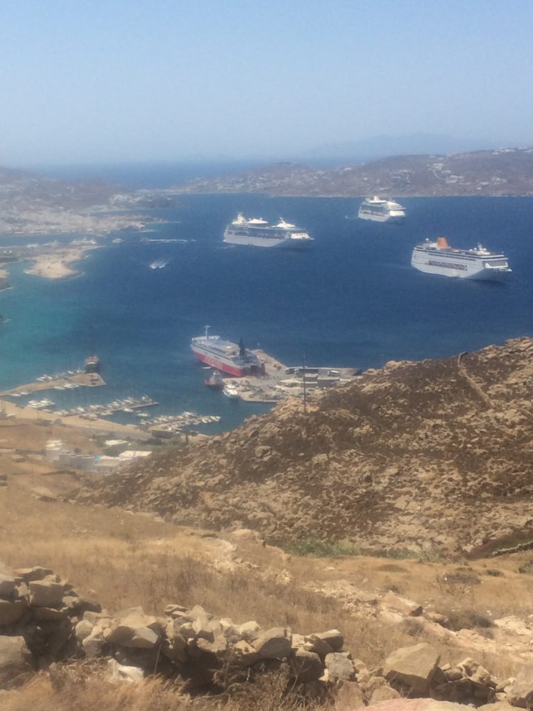 Harbor aerial view