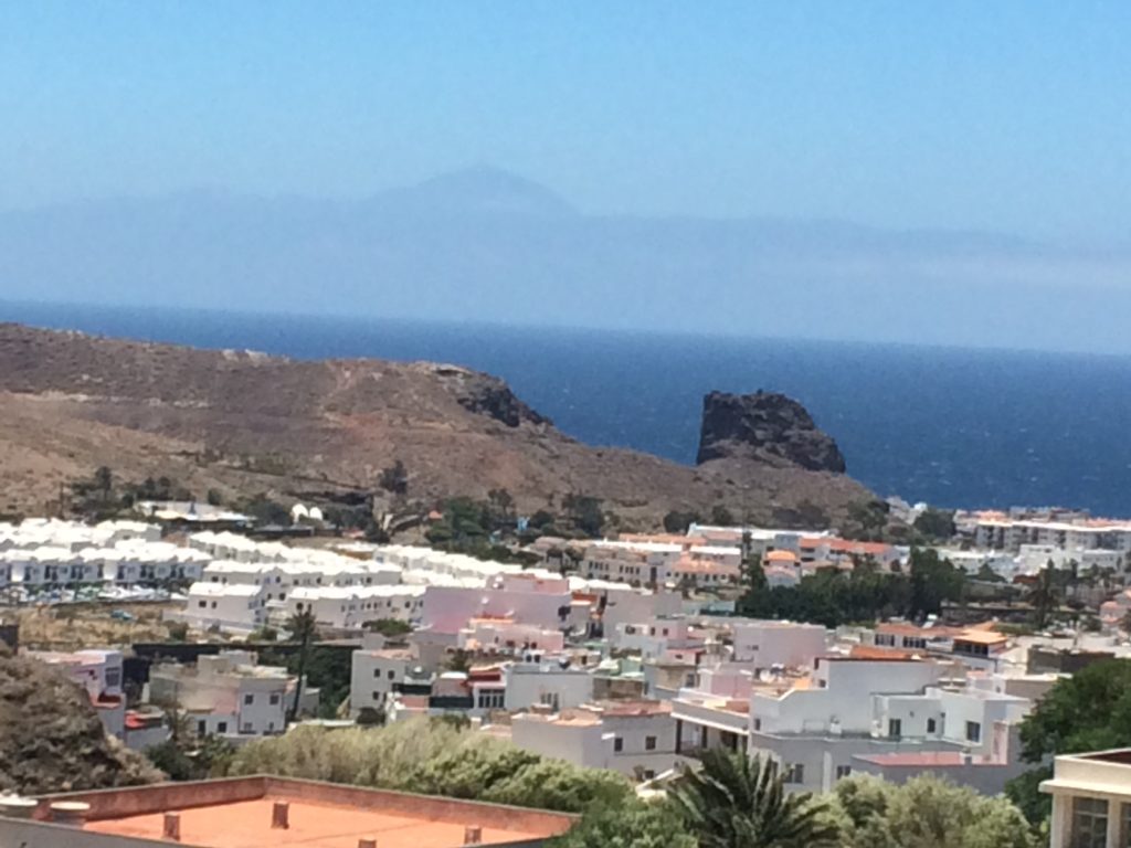 Pico de Teide in the distance