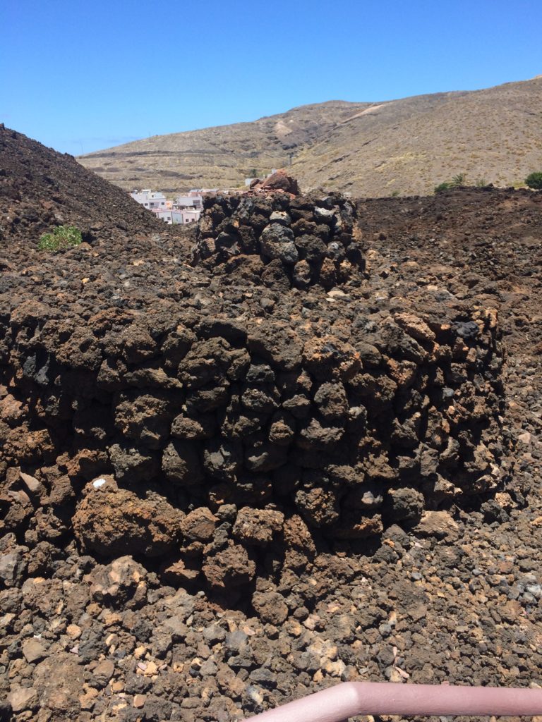 Tomb at Guanche cemetery